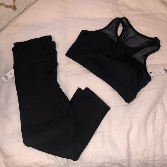 BCBGMaxAzria Other - BCBG Mesh Panel Workout Set